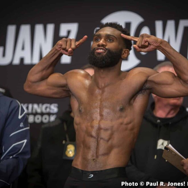 Jaron Ennis : « Je compte faire un coup d’éclat chez les super-welters »