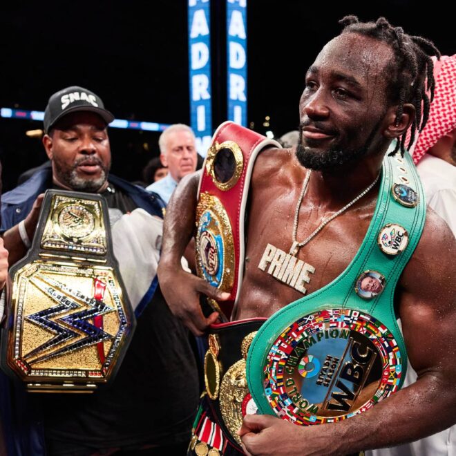 Le boxeur Kazakh Janibek Alimkhanuly se dit prêt à affronter Terence Crawford