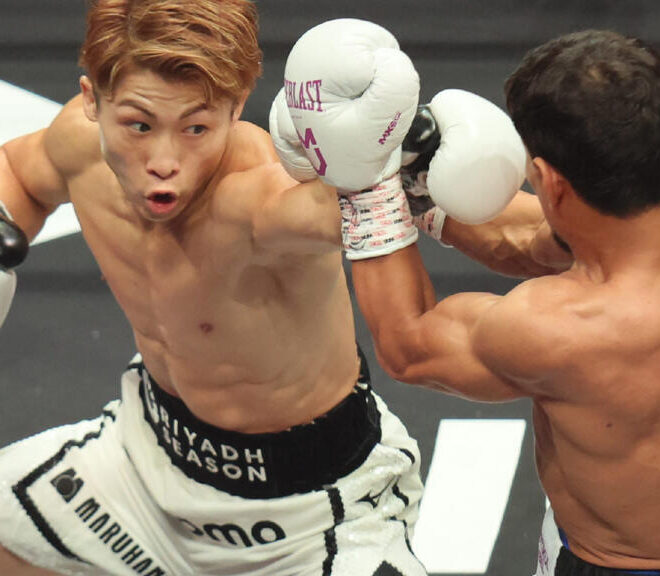 Naoya Inoue victorieux aux points face à Murodjon Akhmadaliev au Japon