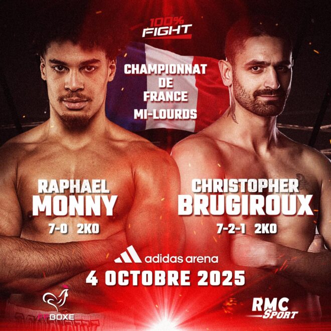 Raphaël Monny vs. Christopher Brugiroux, Fougue et expérience au programme d’un affrontement très attendu