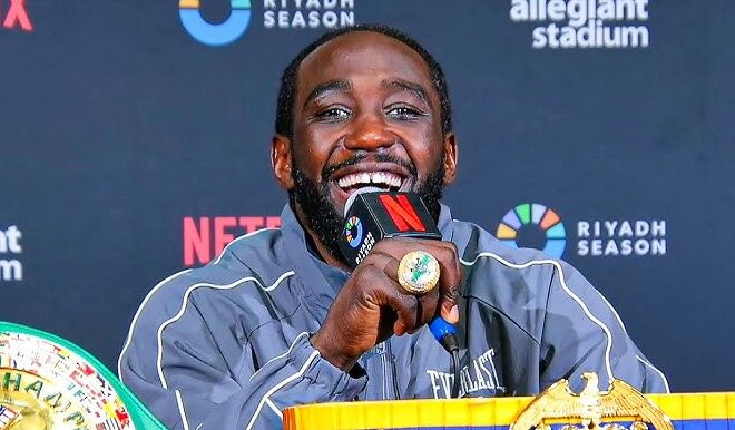 Terence Crawford trône au sommet du classement P4P selon The Ring