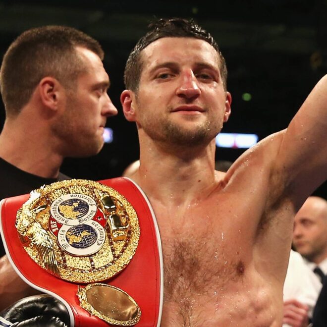 Carl Froch n’exclut pas un retour en boxe face à un combattant Britannique