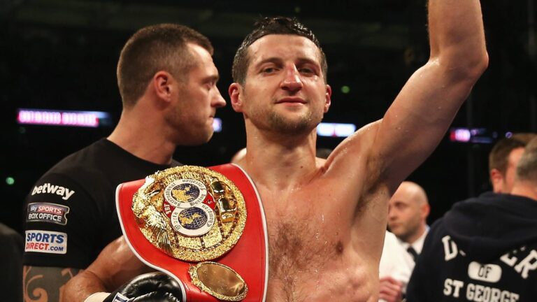 Carl Froch n’exclut pas un retour en boxe face à un combattant Britannique
