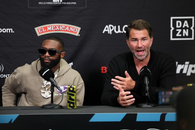 Eddie Hearn souhaite mettre en place un combat entre Terence Crawford et Jaron Ennis