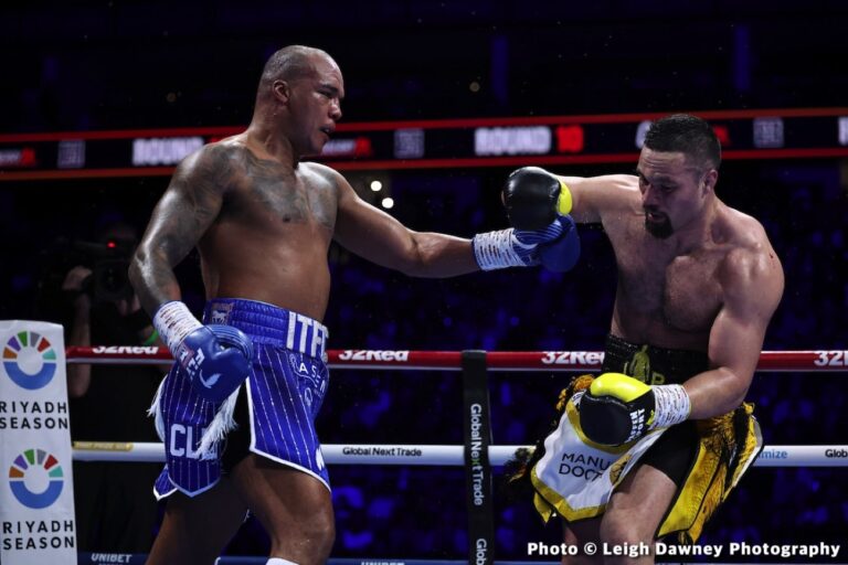 Fabio Wardley : « Nous pouvons affronter Oleksandr Usyk sur mon terrain »