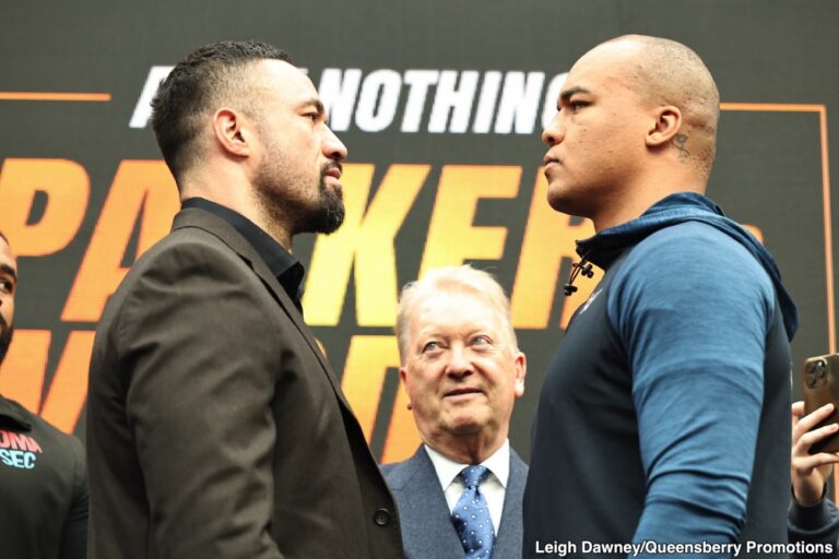 Fabio Wardley compte rejoindre Oleksandr Usyk dans la foule en cas de victoire sur Joseph Parker