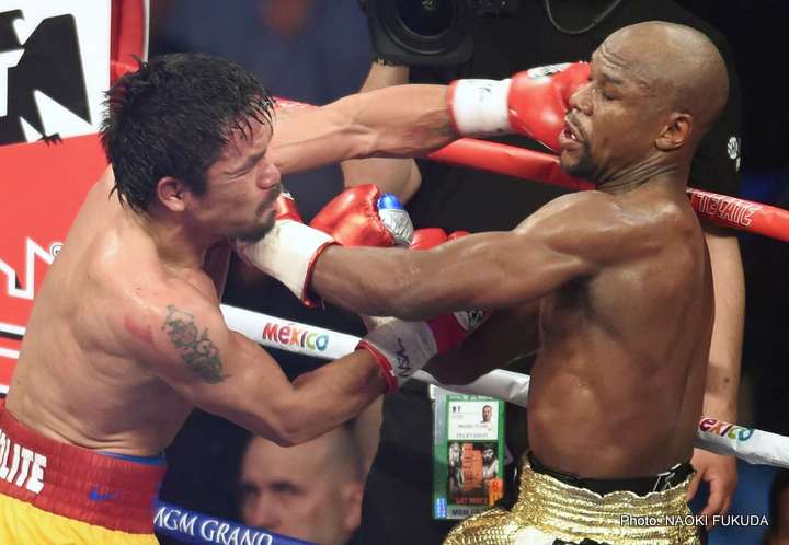 Floyd Mayweather et Manny Pacquiao en discussion pour un rematch en 2026