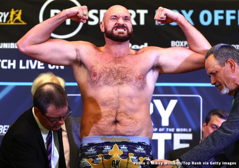 Frank Warren confirme le retour de Tyson Fury sur le ring
