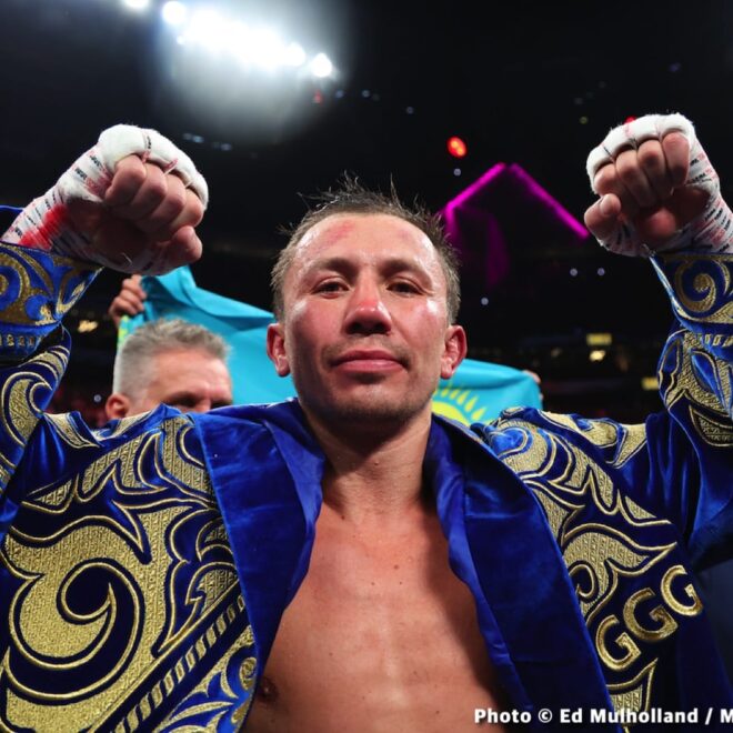 Gennady Golovkin parmi les candidats au Temple de la renommée de la boxe