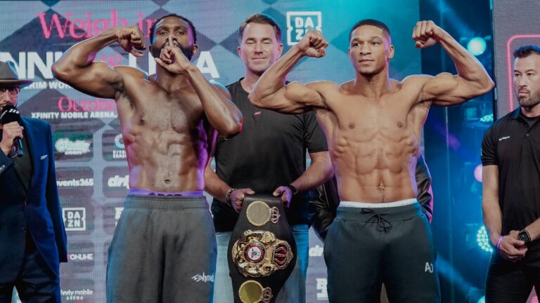 Jaron Ennis stoppe Uisma Lima au 1er round