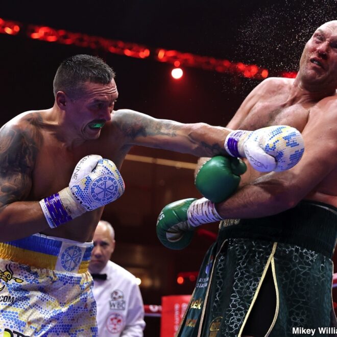 Oleksandr Usyk disputera cinq autres combats sans affronter Tyson Fury, affirme une source proche