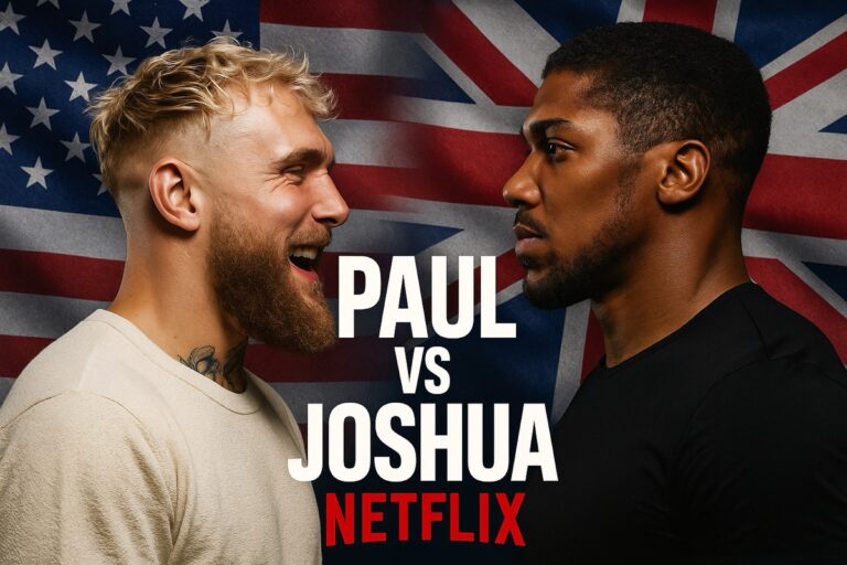 Anthony Joshua réagit à l’annonce de son combat contre Jake Paul : « Ce gars est fou »