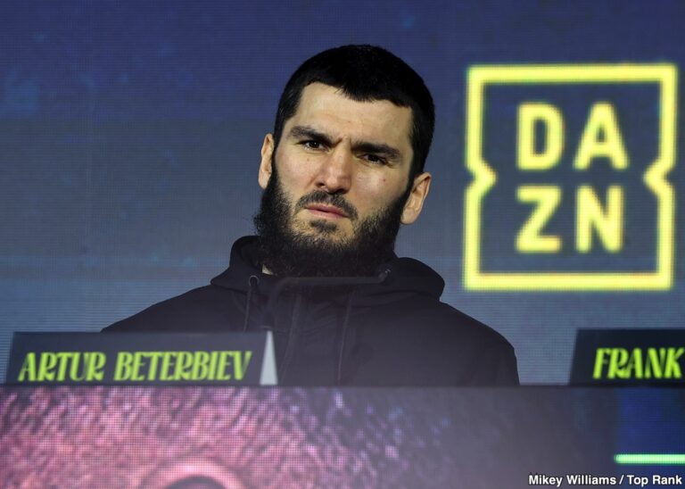 Artur Beterbiev forcé de patienter avant d’affronter David Benavidez