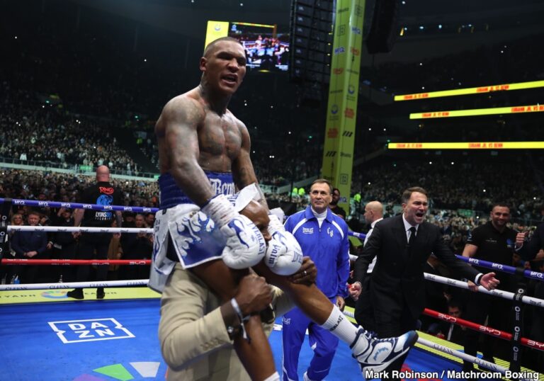 Conor Benn et Shakur Stevenson discutent d’un possible combat en Avril