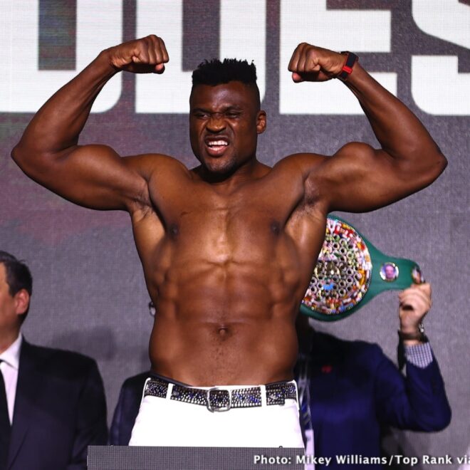 Francis Ngannou sur un éventuel combat contre Jake Paul : « Ne me manque pas de respect »