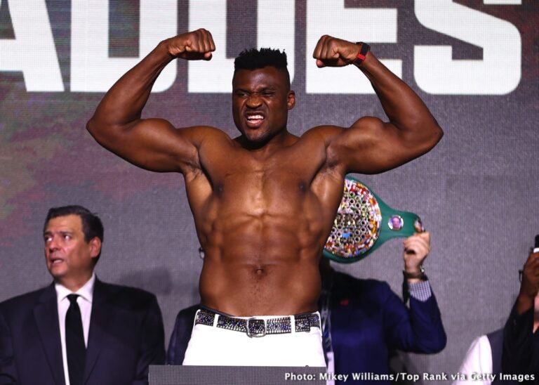 Francis Ngannou sur un éventuel combat contre Jake Paul : « Ne me manque pas de respect »