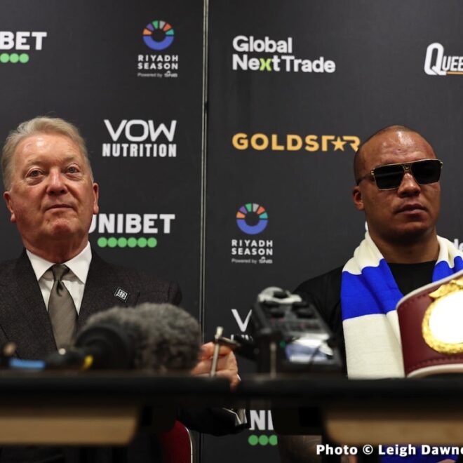 Frank Warren à propos de Fabio Wardley : « C’est un guerrier, il peut battre Usyk »