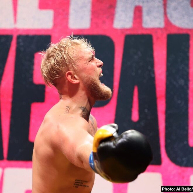 Jake Paul : « L’équipe de Alex Pereira est prête à prendre le combat »