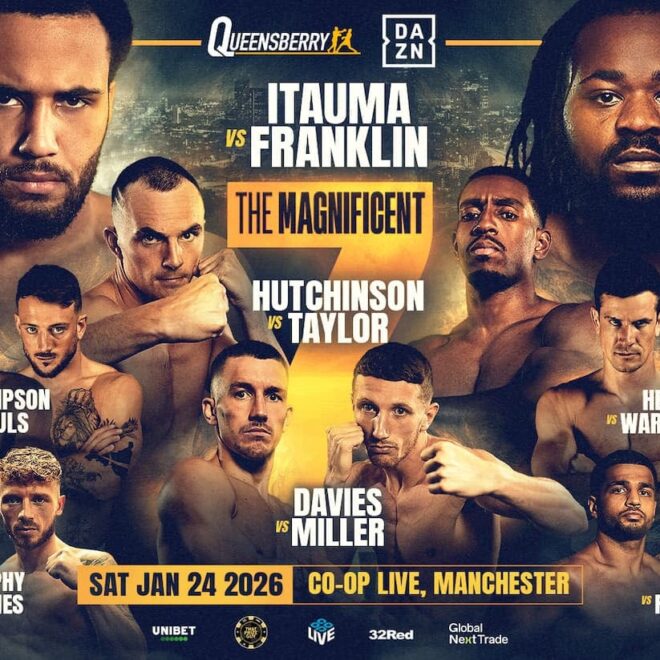 Moses Itauma affrontera Jermaine Franklin le 24 Janvier à Manchester