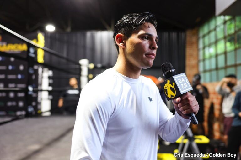 Ryan Garcia signe un contrat pour affronter Mario Barrios