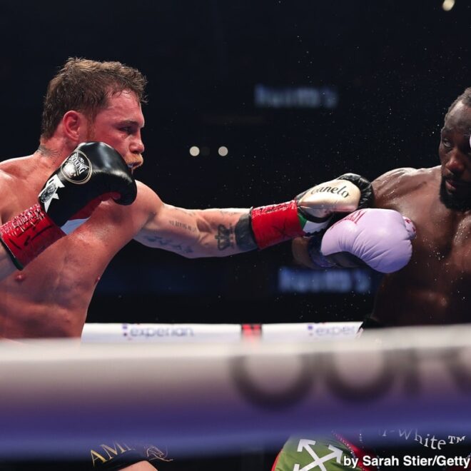Terence Crawford et Canelo Alvarez négocient pour s’affronter dans un rematch