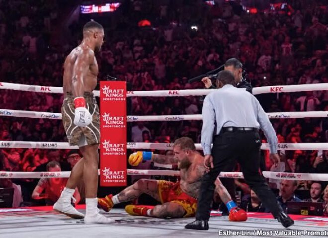 Anthony Joshua à propos d’un combat contre Tyson Fury : « Je donne 8 semaines à ce bum »