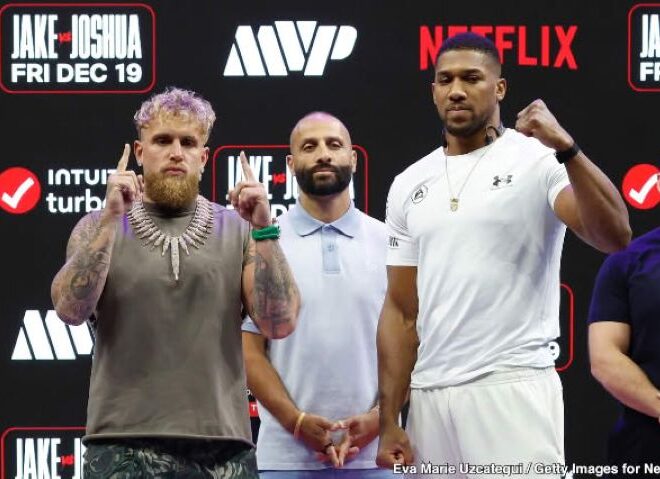 Anthony Joshua prévoit détruire Jake Paul : « Si je peux vous tuer, je vais vous tuer »