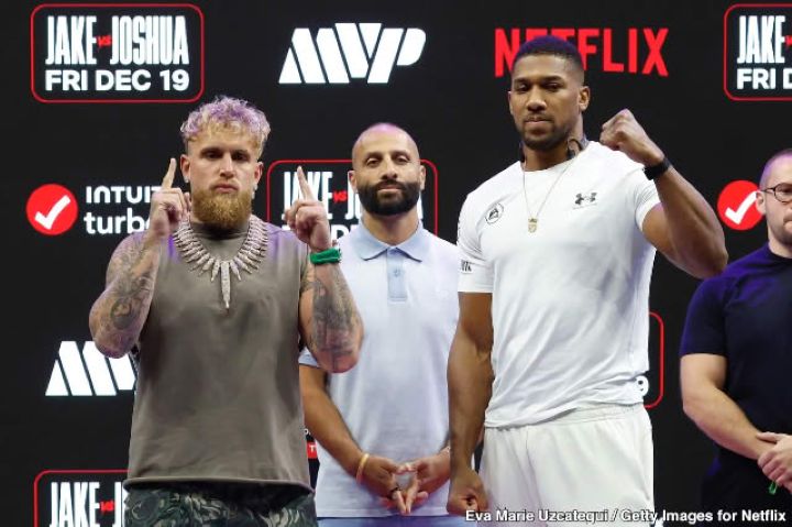 Anthony Joshua prévoit détruire Jake Paul : « Si je peux vous tuer, je vais vous tuer »