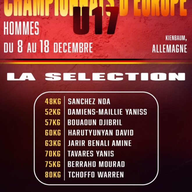 Championnat d’Europe U17, Lancement de la sélection Française