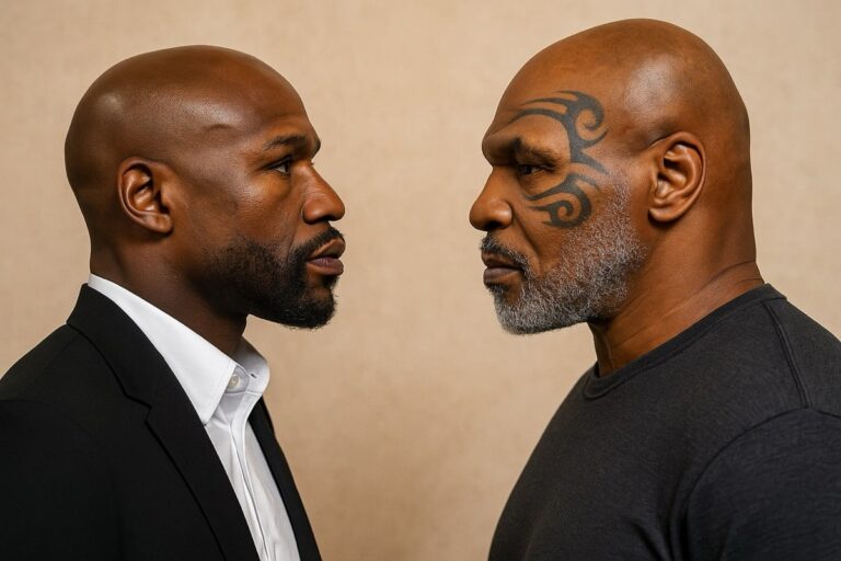 Mike Tyson vs. Floyd Mayweather Jr. aura lieu en Mars en Afrique