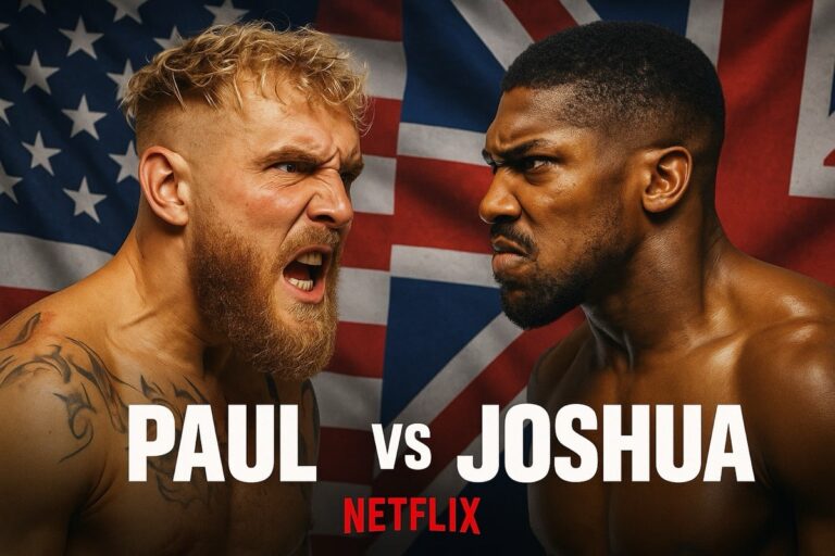 Oleksandr Usyk affirme que Jake Paul n’a aucune chance de battre Anthony Joshua, le 19 Décembre à Miami
