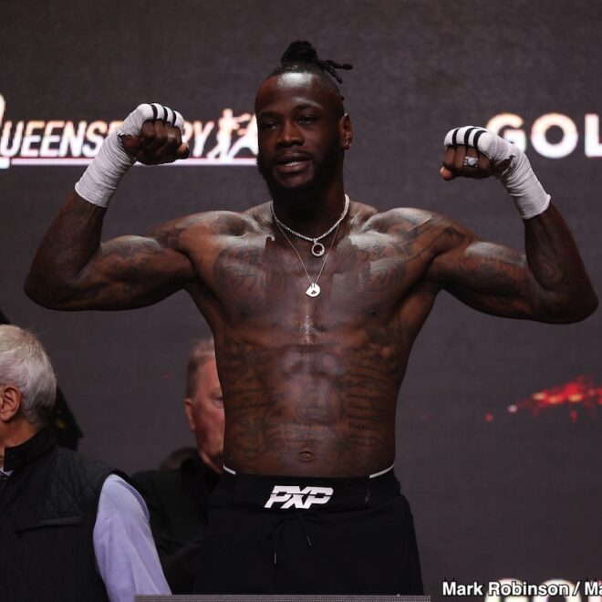 Oleksandr Usyk priorise d’affronter Deontay Wilder en 2026