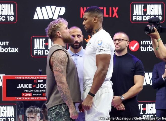 Oscar De La Hoya prédit une victoire par KO de Jake Paul face à Anthony Joshua