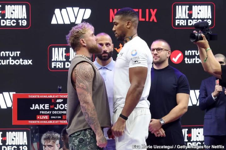 Oscar De La Hoya prédit une victoire par KO de Jake Paul face à Anthony Joshua