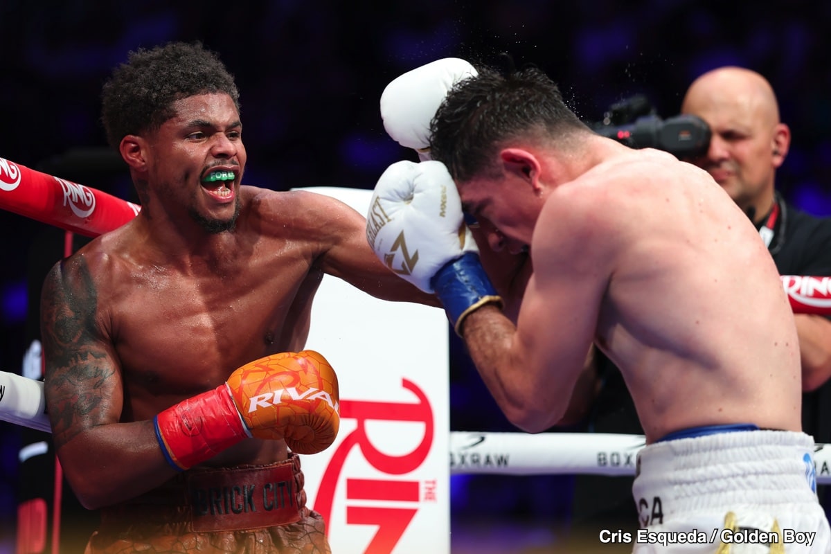 Shakur Stevenson évoque le facteur décisif de son éventuel combat contre Teofimo Lopez