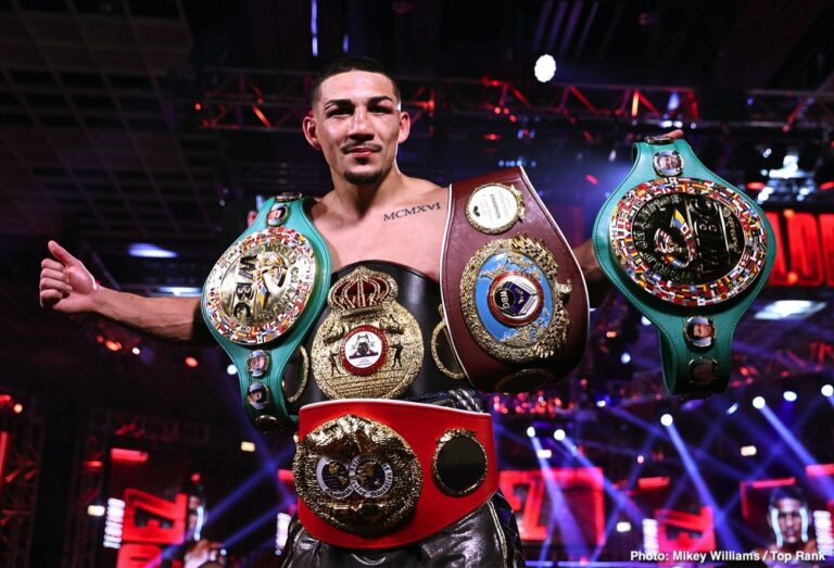 Teofimo Lopez prédit un KO sur Shakur Stevenson dans leur combat prévu le 31 Janvier