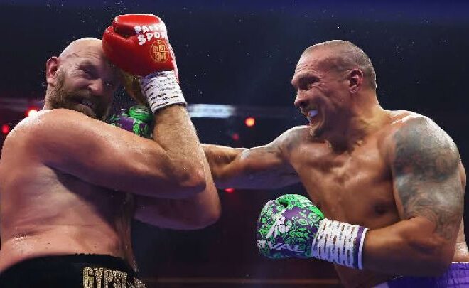 Oleksandr Usyk classe les poids lourds élites Tyson Fury, Anthony Joshua, Deontay Wilder, selon leur niveau de difficulté