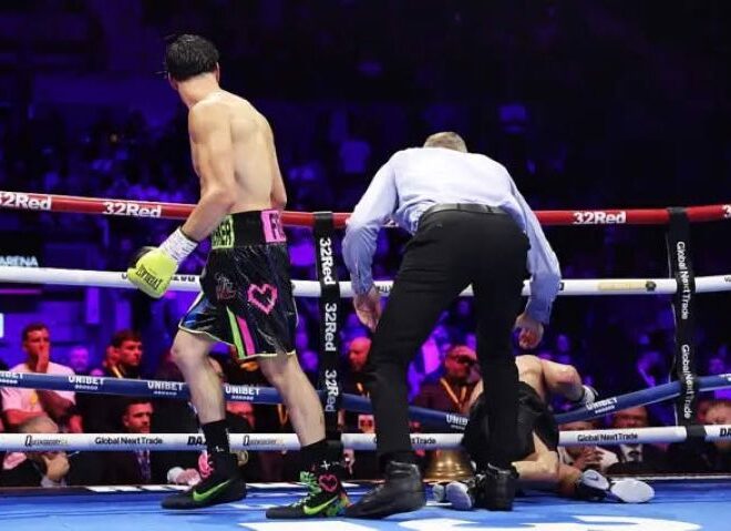 Brandon Figueroa bat Nick Ball par KO au 12e round devant une foule Britannique stupéfaite