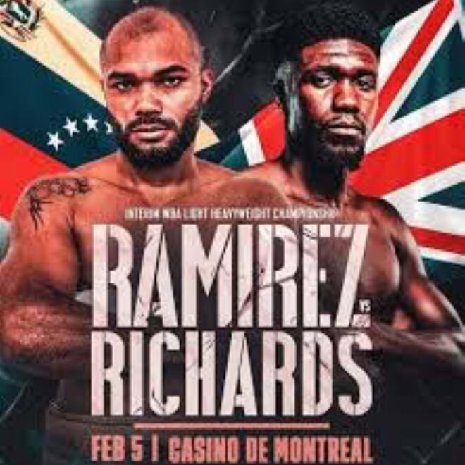 Le combat de championnat du monde intérimaire Albert Ramirez vs. Lerrone Richards, ce Jeudi sur Punching Grace