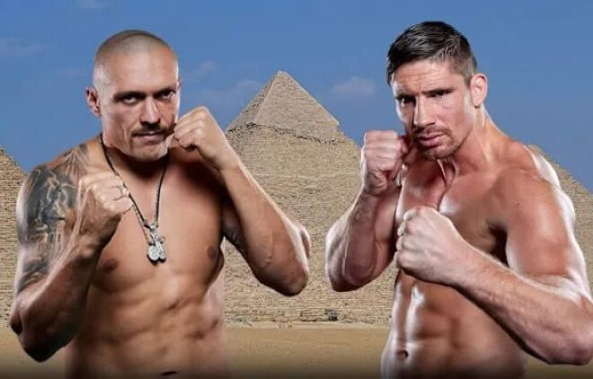 Oleksandr Usyk affrontera Rico Verhoeven le 23 Mai aux Pyramides de Gizeh en Égypte