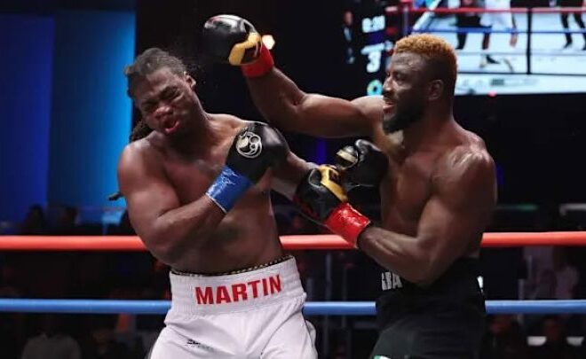 Résultats de Zuffa Boxing 03 : Efe Ajagba bat Charles Martin par KO au 4e round
