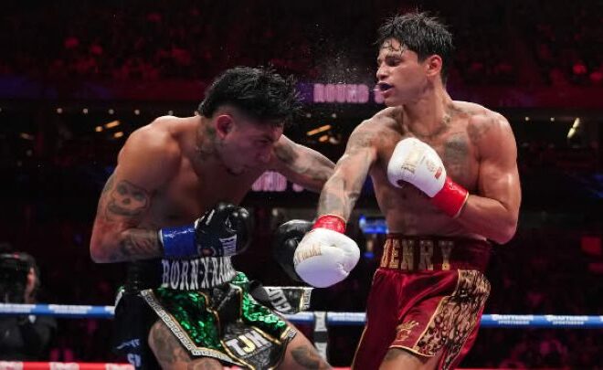 Ryan Garcia surclasse Mario Barrios pendant 12 rounds et remporte le titre WBC des poids welters