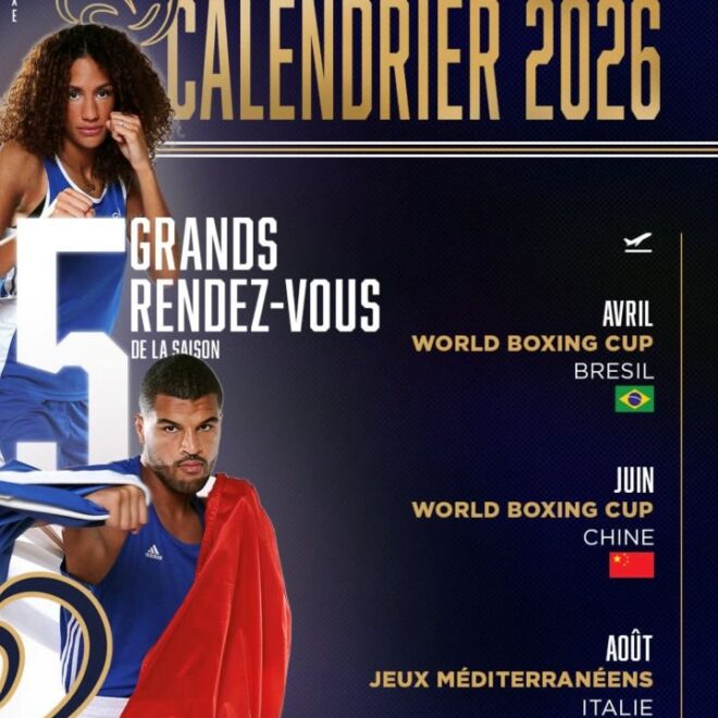 Calendrier 2026 : Les 5 grands rendez-vous de l’Équipe de France olympique de boxe