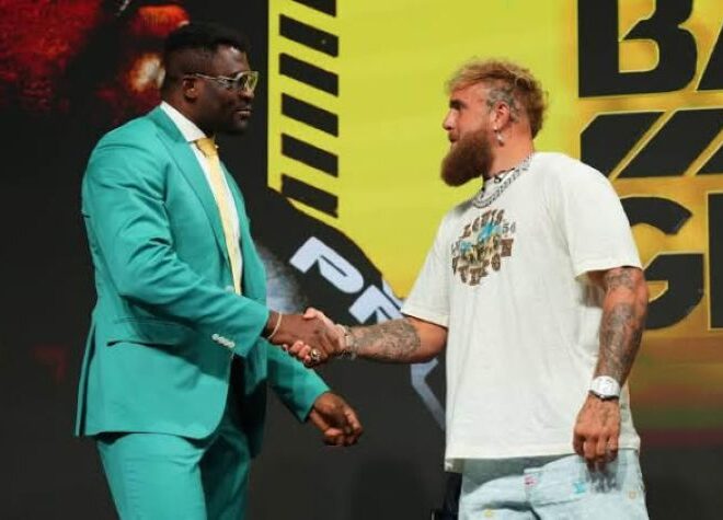 Jake Paul vise un combat contre Francis Ngannou