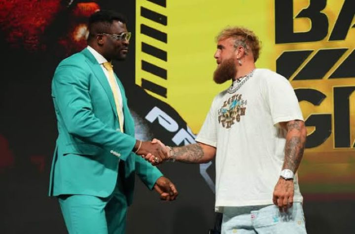 Jake Paul vise un combat contre Francis Ngannou