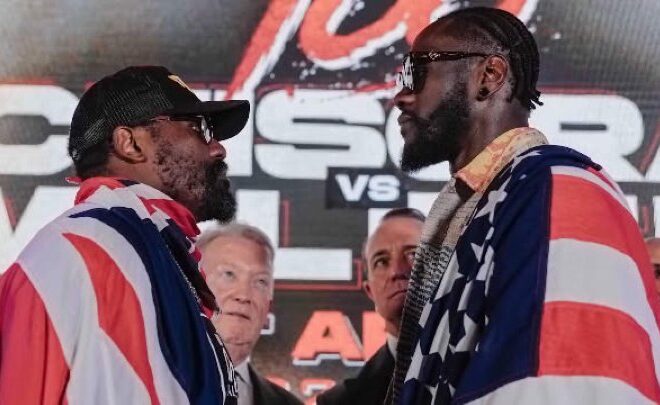 Dereck Chisora ​​affirme que son combat contre Deontay Wilder prévu le 4 Avril sera une guerre