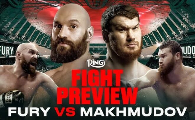 Tyson Fury vs. Arslanbek Makhmudov : Date et heures, Carte des combats, Plateforme de diffusion, Cotes de paris