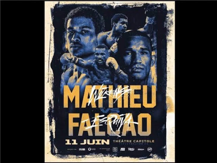 Wilkens Mathieu vs. Esquiva Falcao au Théâtre Capitole le 11 Juin prochain à Québec