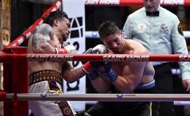 Oleksandr Usyk bat difficilement Rico Verhoeven par TKO au 11e round