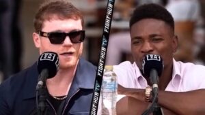 Le père et entraîneur de David Benavidez prédit le combat Canelo vs. Mbilli : « Il est fini »